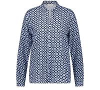 GERRY WEBER Collection - Langarmbluse blau - Gr. - 38