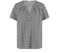 GERRY WEBER Collection - Nachhaltiges Blusenshirt mit Mini-Ornamenten black/offwhite mini ornament - Gr. - 44