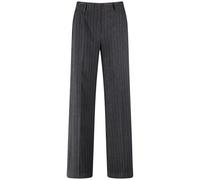 GERRY WEBER Collection - Nadelstreifenhose schwarz - Gr. - 38