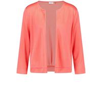 GERRY WEBER Collection - Offener Cardigan mit Faltendetail pink/orange - Gr. - 42