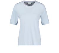 GERRY WEBER Collection - T-Shirt mit dekorativer Ausschnittblende light blue - Gr. - 38