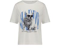 GERRY WEBER Collection - T-SHIRT 1/2 ARM offwhite/placement - Gr. - 46