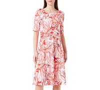 GERRY WEBER Damen 180023-35021 Kleid, Lila/Pink/Rot/Orange Druck, 34