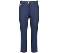 Gerry Weber Damen 3/4 Jeans SOL꞉INE BEST4ME High Light unifarben 3/4 Länge Indigo 40
