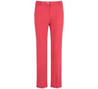 Gerry Weber Damen 7/8 Hose mit Bügelfalten unifarben 7/8 Länge Watermelon 44