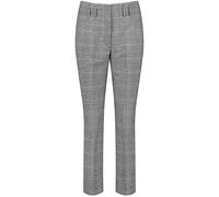 Gerry Weber Damen 820039-31304 Hose, Grau Karo, 34 EU