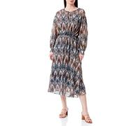 GERRY WEBER Damen 880003-31502 Kleid, Blau Gemustert, 38