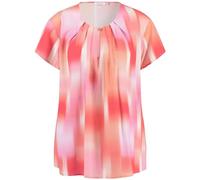 Gerry Weber Damen Bluse 1/2 Arm Kurzarm Farbverlauf Lila/Pink Druck 38