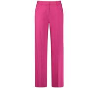 Gerry Weber Damen Elegante Hose mit Bügelfalten unifarben reguläre Länge Solar Pink 38