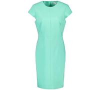 Gerry Weber Damen Figurbetontes Etuikleid mit Stretchkomfort Kurzarm unifarben kurz Dusty Jade 48