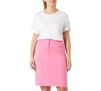 Gerry Weber Damen Jeansrock mit Stretchkomfort unifarben knieumspielend Soft Pink 36