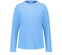 Gerry Weber Damen Langarmshirt in Strukturoptik Langarm unifarben Sky 42