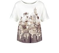 Gerry Weber, Damen T-Shirt Top Jersey White 44