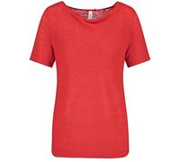 Gerry Weber, Damen T-Shirt Top Pique Red 48