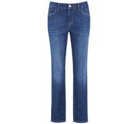 GERRY WEBER Edition - 5-Pocket Jeans AN꞉NIK STRAIGHT FIT blau denim mit use - Gr. - 42R