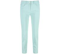 Gerry Weber Damen 5-Pocket SOL꞉INE BEST4ME in 3/4 Länge unifarben 7/8 Länge, leicht verkürztes Bein ICY Sky 48
