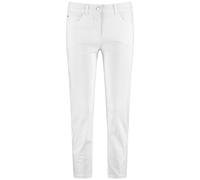 GERRY WEBER Edition - 5-Pocket SOL꞉INE BEST4ME in 3/4 Länge weiss/weiss - Gr. - 36R