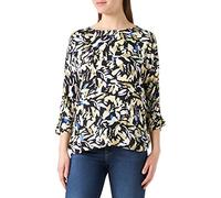 GERRY WEBER Edition Damen 670008-44133 T-Shirt, Blau/Grün Druck, 36