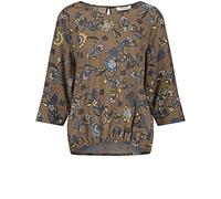 GERRY WEBER Edition Damen 760049-66410 Bluse, Grün/Gelb Druck, 38