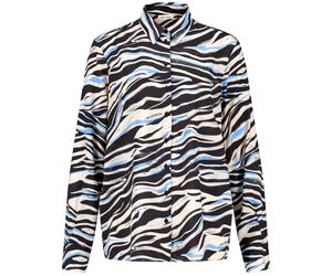 GERRY WEBER Edition - Fließende Hemdbluse blau/schwarz - Gr. - 38