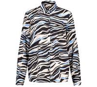 GERRY WEBER Edition - Fließende Hemdbluse blau/schwarz - Gr. - 46