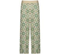 GERRY WEBER Edition - Gemusterte Schlupfhose MIR꞉ELA CULOTTE nature/jade batik print - Gr. - 38R