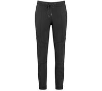 GERRY WEBER Edition - Jogpants mit gesteppten Teilungsnähten schwarz - Gr. - 36R