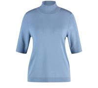 GERRY WEBER Edition - Kurzarmpullover mit Turtleneck cloud - Gr. - 42