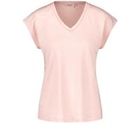 GERRY WEBER Edition - Kurzarmshirt mit Chiffonblende pearl blush - Gr. - 44