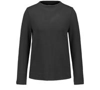 GERRY WEBER Edition - Langarmshirt in Strukturoptik schwarz - Gr. - 44