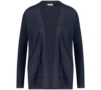 GERRY WEBER Edition - Offener Cardigan aus Feinstrick blau - Gr. - 42