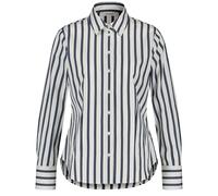 GERRY WEBER Edition - Streifenbluse beige/weiß - Gr. - 42