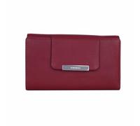 Gerry Weber - Leder Geldbörse mit RFID Schutz, Münzfach & Scheinfach für Damen - Portemonnaie mit Kreditkartenfächern - vigo Purse lh14z Rot