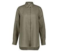 Gerry Weber Leinen-Bluse in Khaki - Größe 44 | Damen Blusen