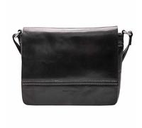 Gerry Weber - Schultertasche Damen, Umhängetasche in Schwarz, Handtasche aus echtem Leder