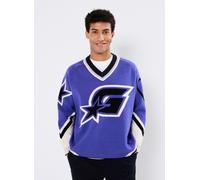 Gertrude - Bekleidung Herman Pull Col V - Unisexe M - blau - Größe M - L