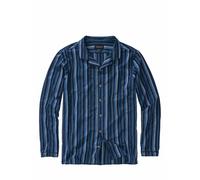 Geruhsame-Nächte-Pyjamashirt Mey & Edlich Blau 52 Herren
