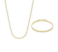 Geschenk d'Isabel Geschenkset mit Zirkonia, One Size, Gold, Zirkonia