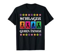 Geschenk-Idee für Schlager-Fans I Faschingskostüm T-Shirt