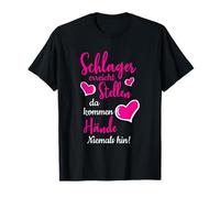 Geschenk-Idee für Schlager-Fans I Faschingskostüm T-Shirt
