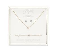 Geschenkbox Sparkle vergoldet 'Kristall', 606153 1 Set