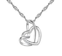 Geschenke für Mama/Tochter/Schwester/Freundin/Frau, S925 Sterling Silber Kette Geschenke für Mama Oma von Tochter Sohn Enkel, Perfekte Weihnachten Mütter Tag Geburtstag Geschenk