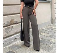 Geschneiderte Anzughose im Stil des Alten Geldes mit weitem Bein, elegant, Business-Lässig, für Sommer, Frühling, Urlaub, Abschluss, Abiball, Hochzeit