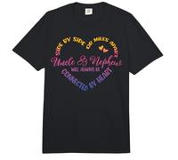 Geschwister Seite an Seite oder Meilen auseinander Onkel und Neffe Comfort Colors Adult Heavyweight T-Shirt