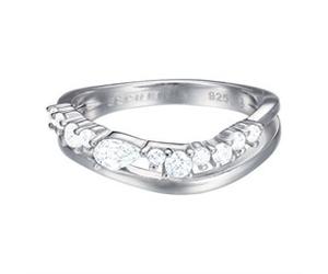 Geschwungener Ring ES-Diadem 18mm