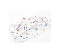 Gesichtsmaske mit Noten Design