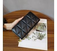 Gesteppte Paar Dekor Reißverschluss Ringbucheinband, leicht, modern, Business Kreditkarten, ID-Karten, Bargeld, Business Lässig, Lehrertag, Lehrergesc