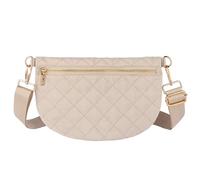 Gesteppte Puffer-Crossbody-Tasche für Damen, bauschige Schultertasche, Gürteltasche, Bauchtasche für Damen, Geschenk, Sandy