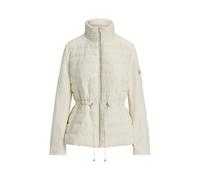 Gesteppte Pufferjacke mit Tunnelkragen S Cream