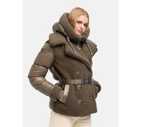 Gesteppte Teddyjacke "Kuschelhäschen 14" Stone Brown M